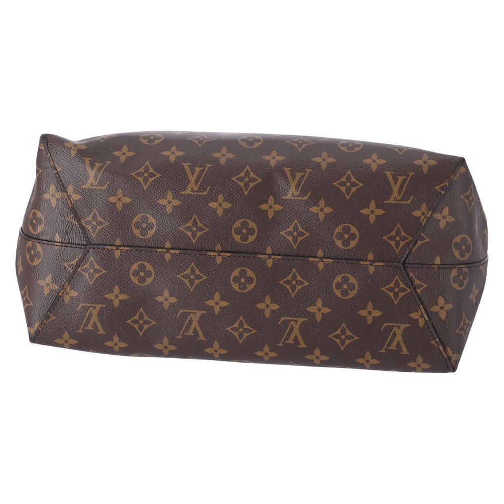 Louis Vuitton M43630 Flower Hobo Shoulder Bag Brown Monogram Red - Picture 14 of 16